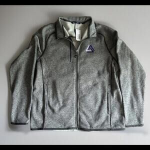 Cutter & Buck Men’s Xl Gray Jacket With Added Patch